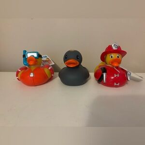 Set of 3: Munchkin Hot Rubber Ducks